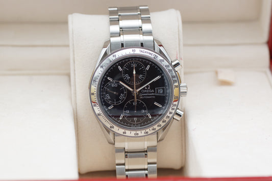 Omega Speedmaster Date 3513.50 Schwarz Full-Set 2002