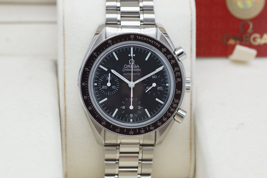 Omega Speedmaster Reduced 3539.50 Schwarz Full-Set 2010