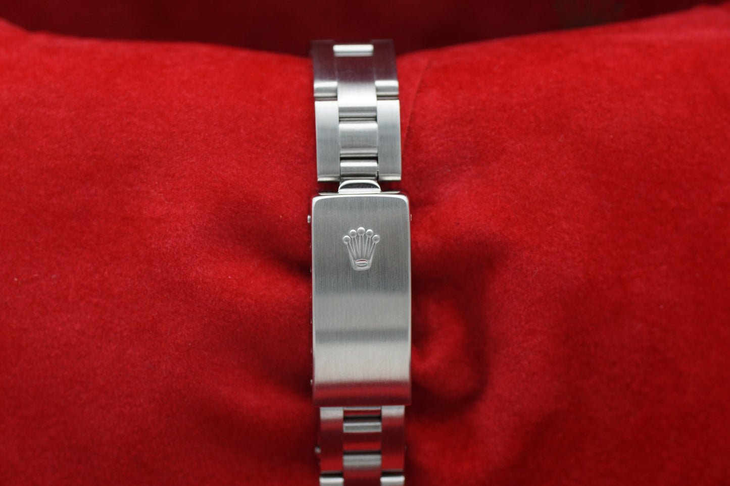 Rolex Lady Oyster Perpetual 76080 Schwarz Box/Papiere 2001