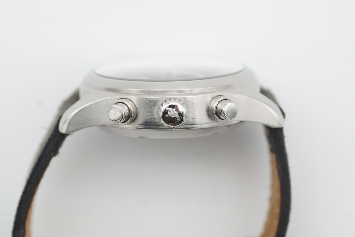 IWC Pilot Fliegeruhr Chronograph IW3706 Stahl 39mm Tritium 1990