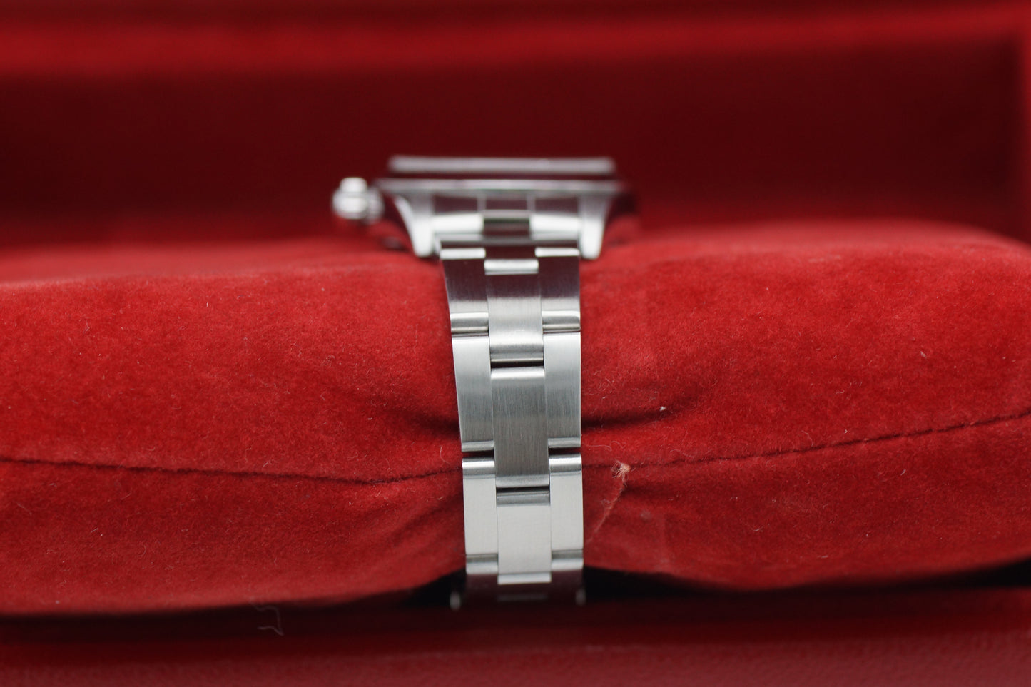 Rolex Lady Oyster Perpetual 76080 Schwarz Box/Papiere 2001