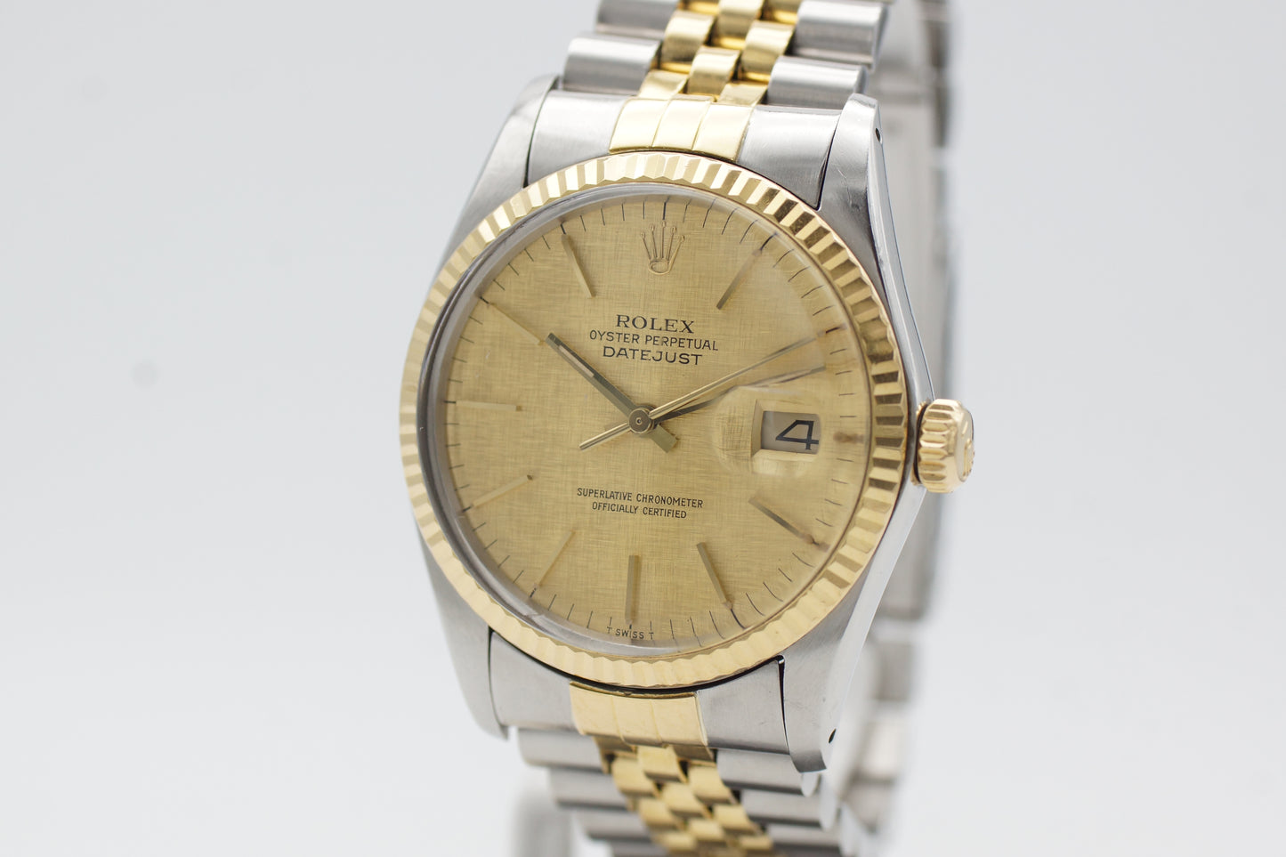 Rolex Datejust 36 16013 Linen Dial 1984