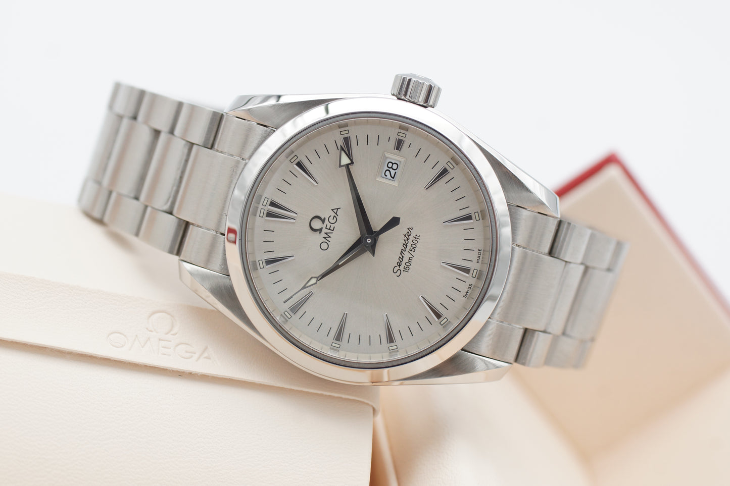 Omega Seamaster Aqua Terra 150 Silber 2518.30 2004