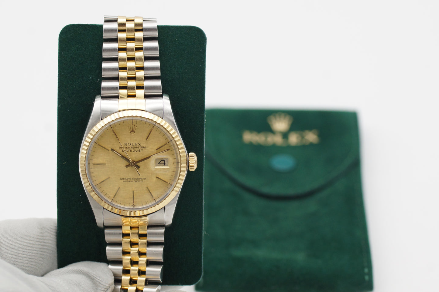 Rolex Datejust 36 16013 Linen Dial 1984