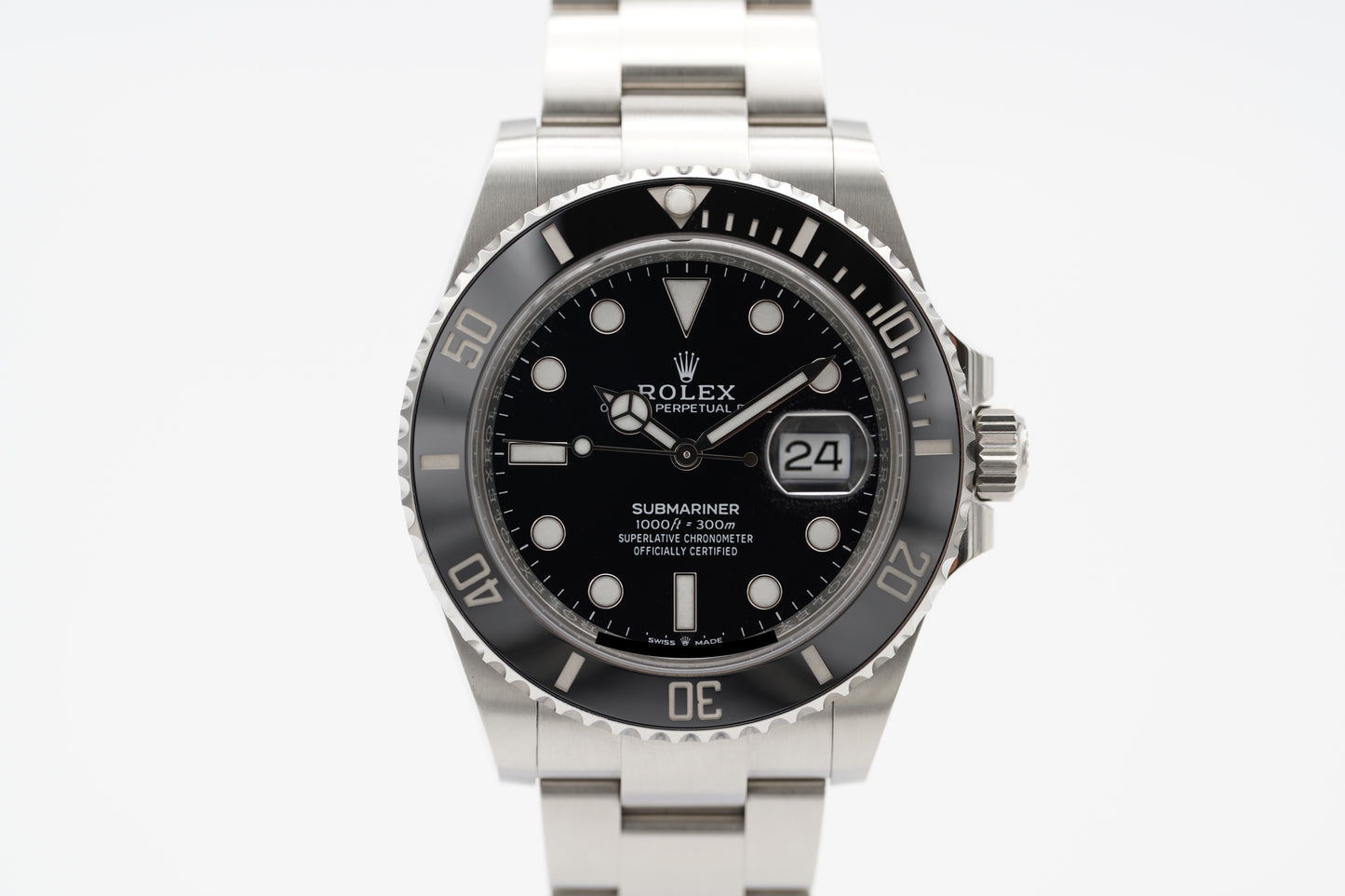 Rolex Submariner Date 126610LN Schwarz Full-Set 2024