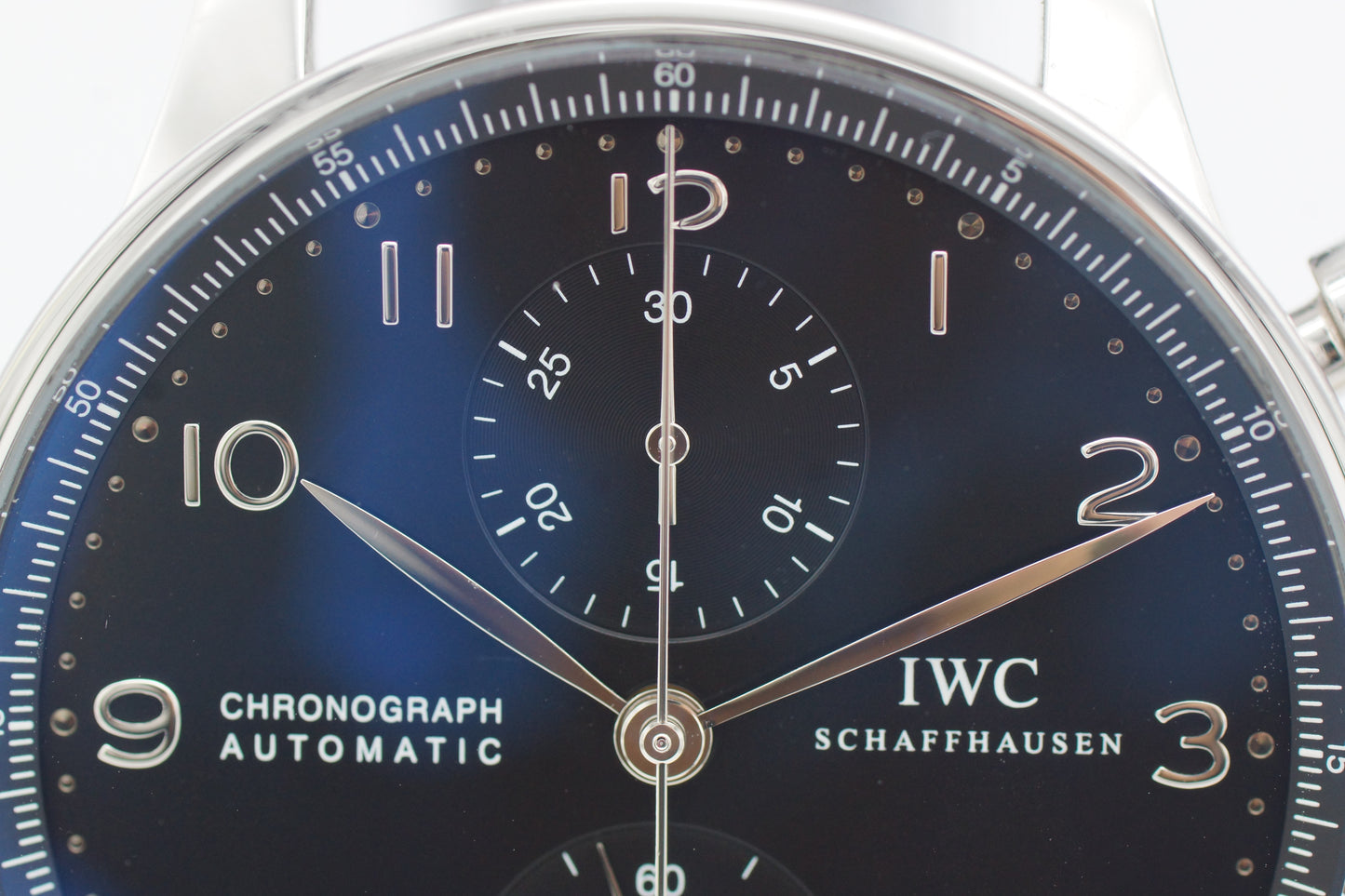 IWC Portugieser Chronograph IW371447 Schwarz Full-Set 2019