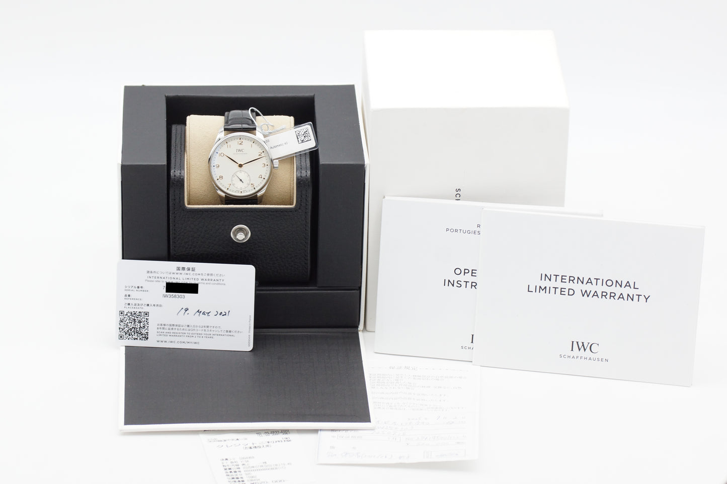 IWC Portugieser IW358303 Automatik Full-Set 2021