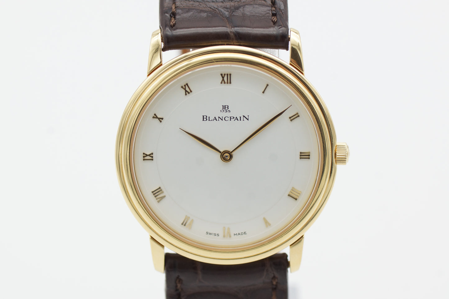 Blancpain Villeret Ultraflach 0021-1418-55 Gelbgold