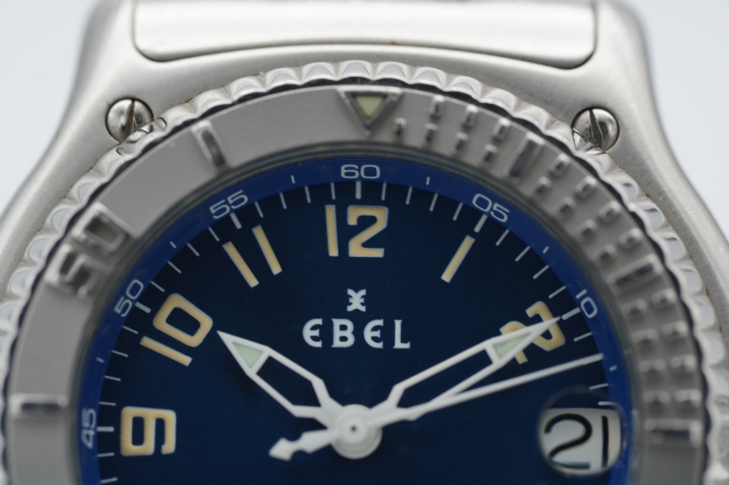 Ebel Discovery 9080341 40mm Blau Box/Papiere 2001