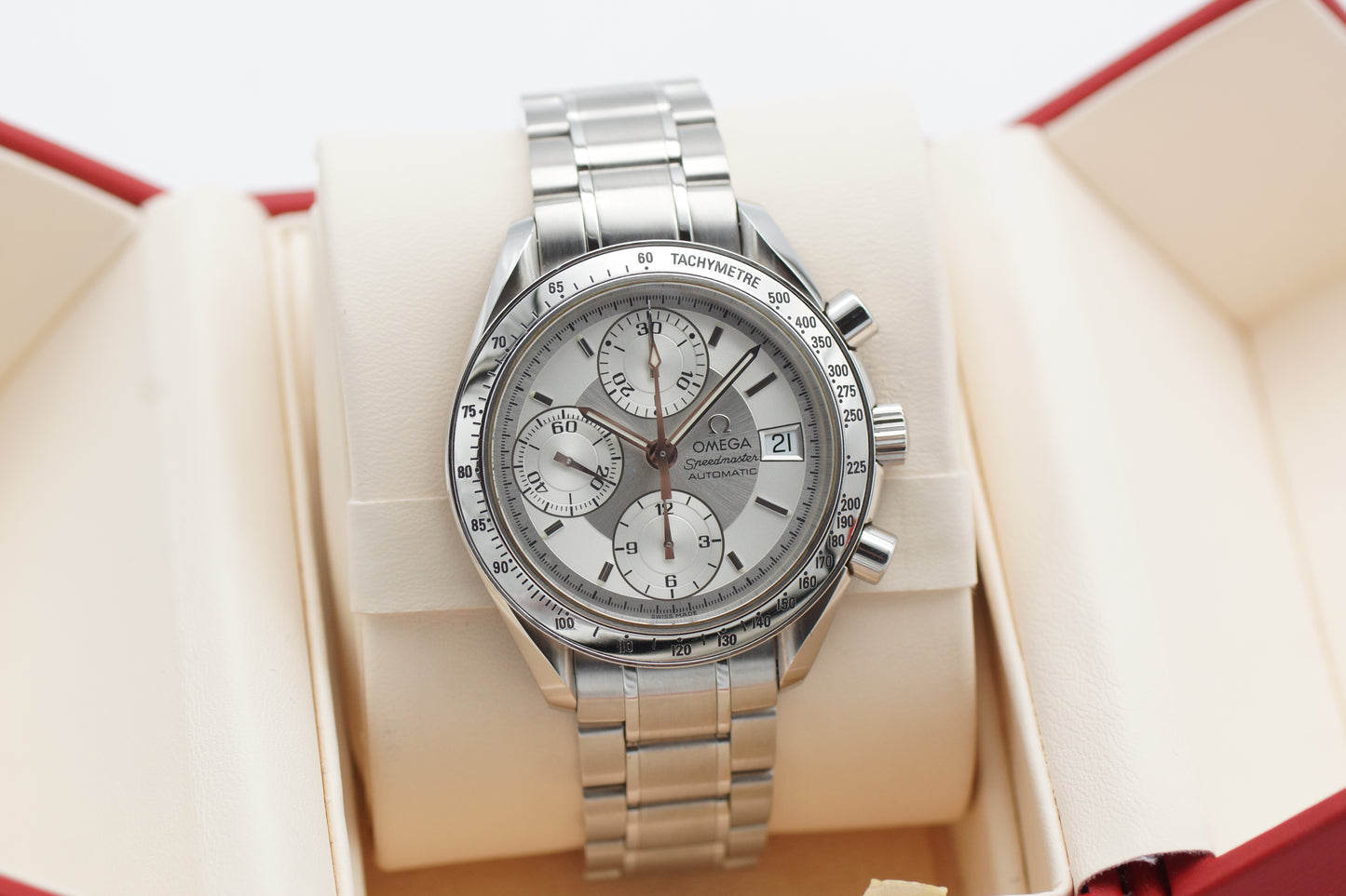 Omega Speedmaster Date 3513.30 Silber 2006