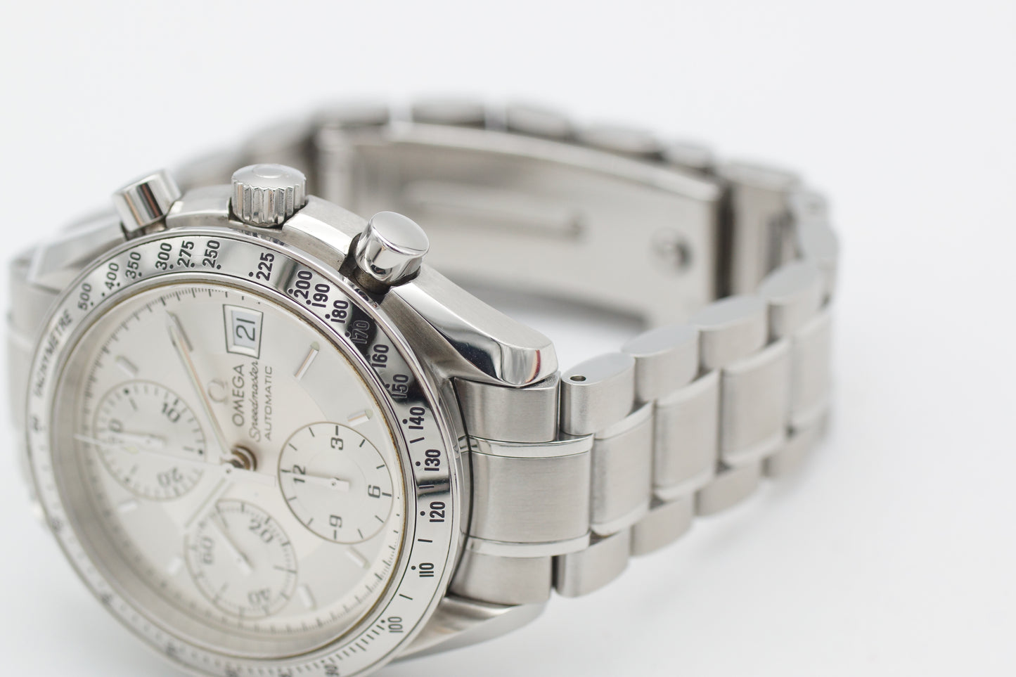 Omega Speedmaster Date 3513.30 Silber 2006