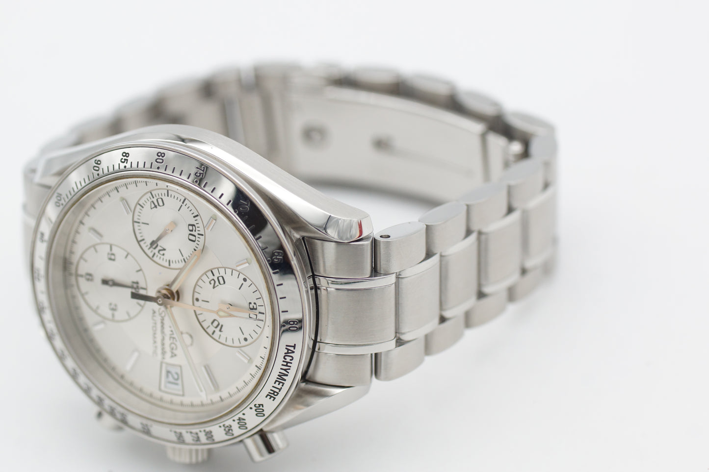 Omega Speedmaster Date 3513.30 Silber 2006