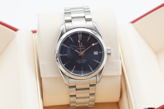 Omega Seamaster Aqua Terra Co-Axial 2504.50 Blau 2006