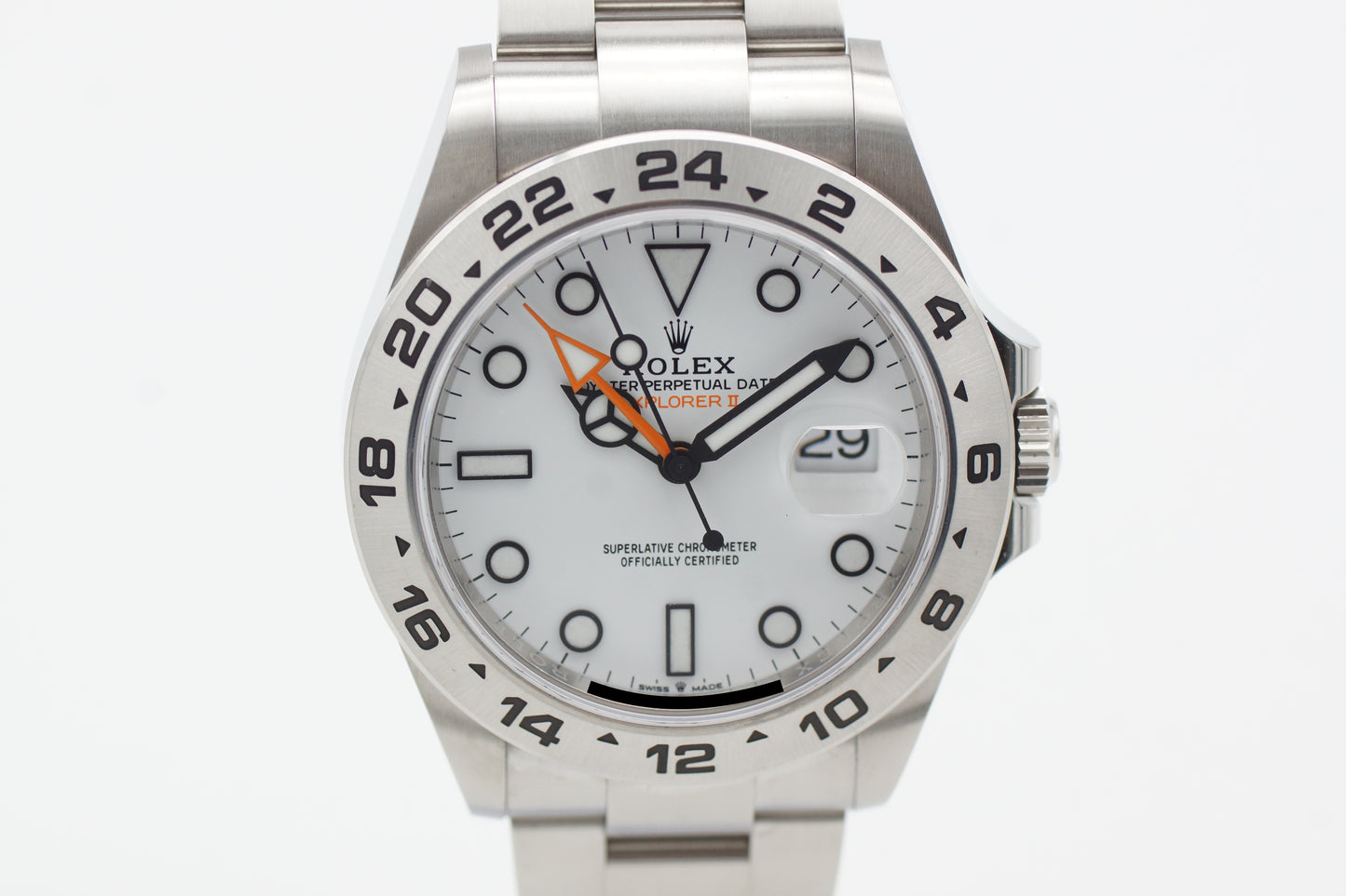 Rolex Explorer II 226570 Weiß 42mm Full-Set 2021