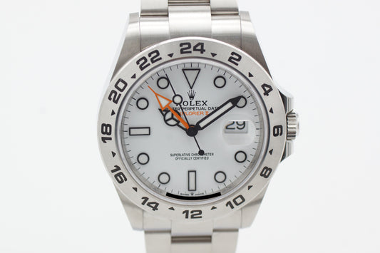 Rolex Explorer II 226570 Weiß 42mm Full-Set 2021