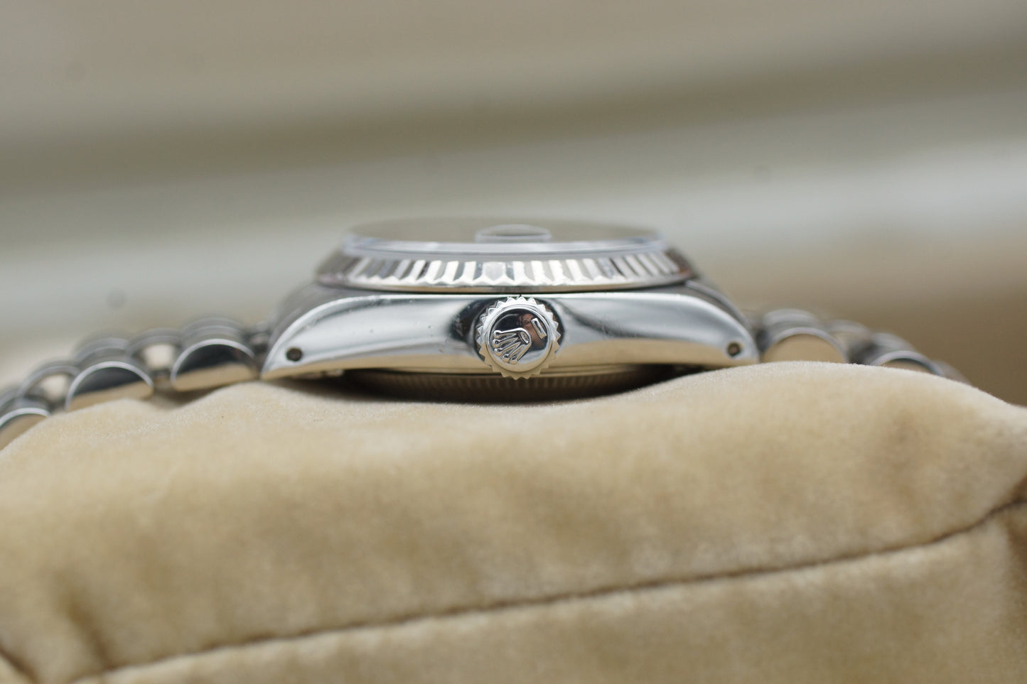 Rolex Lady-Datejust 26 Jubileeband 69174 Blau 1988 Full-Set (LC100)