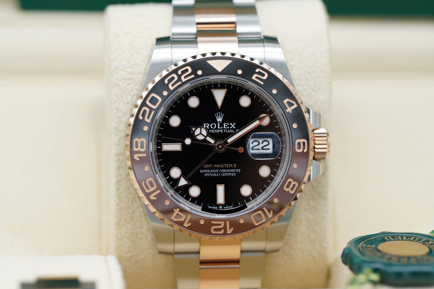 Rolex GMT-Master II "Rootbeer" 126711CHNR Full-Set 2022
