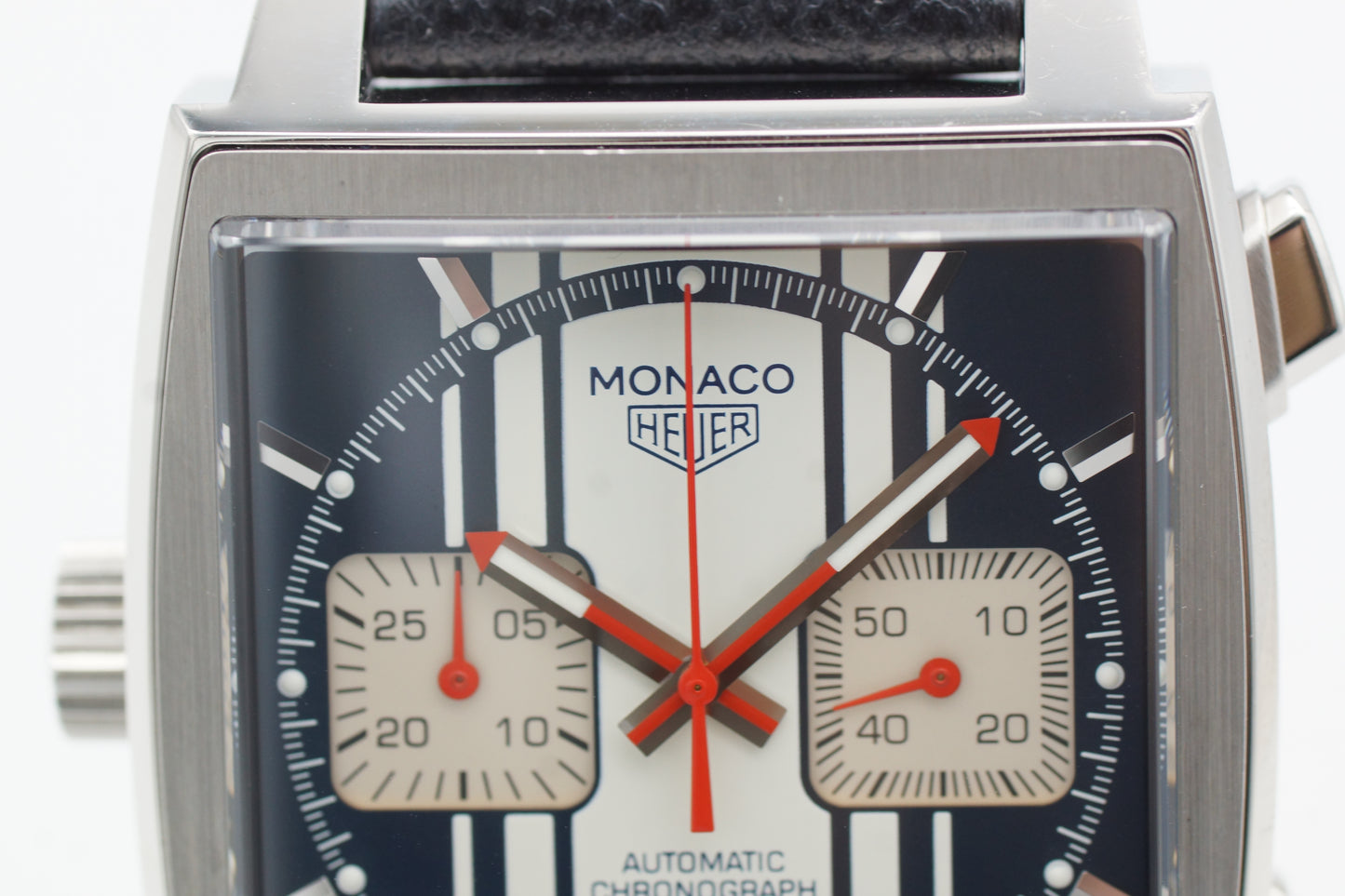 TAG Heuer Monaco 39mm Blau CAW211D Full-Set 2013