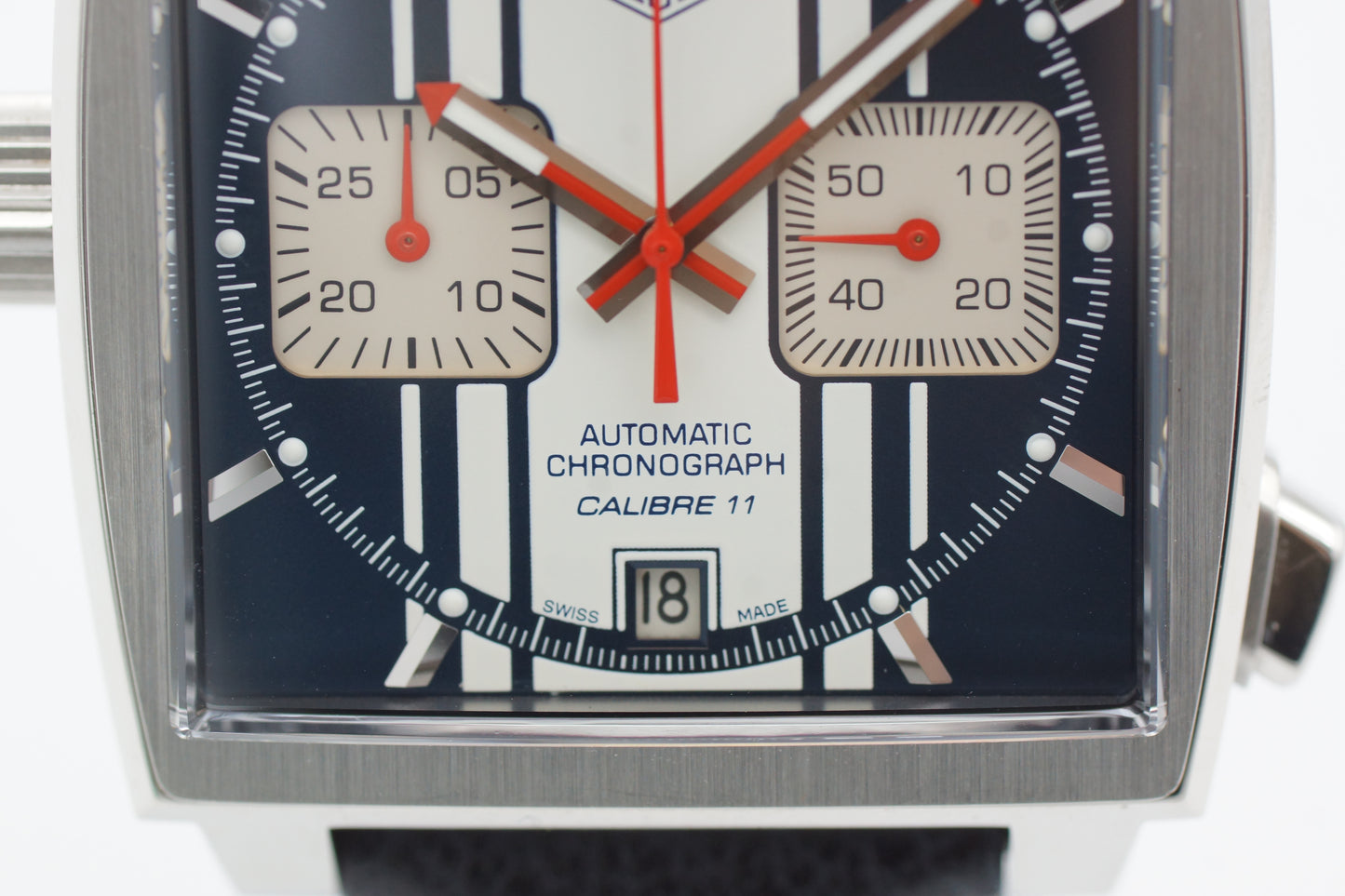 TAG Heuer Monaco 39mm Blau CAW211D Full-Set 2013
