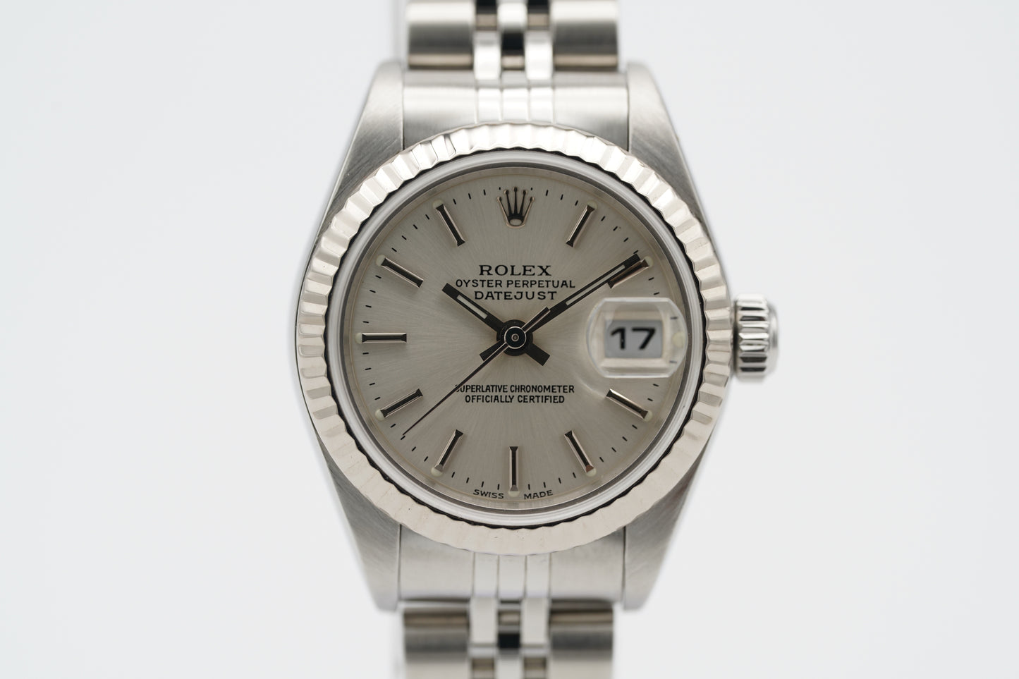 Rolex Lady-Datejust 79174 Silber Full-Set 2001 (LC100)