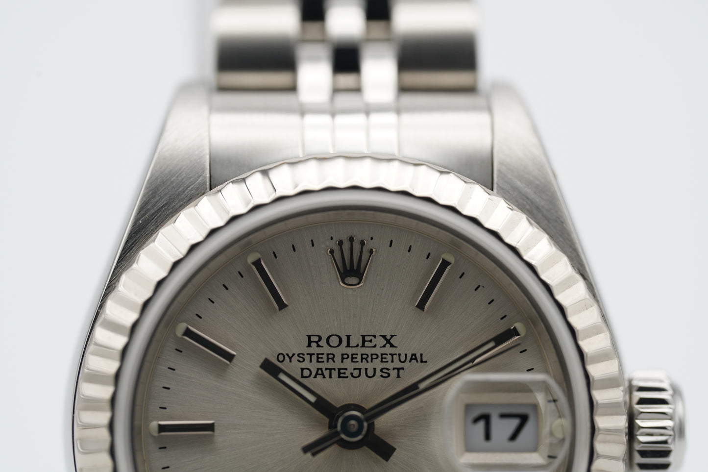 Rolex Lady-Datejust 79174 Silber Full-Set 2001 (LC100)