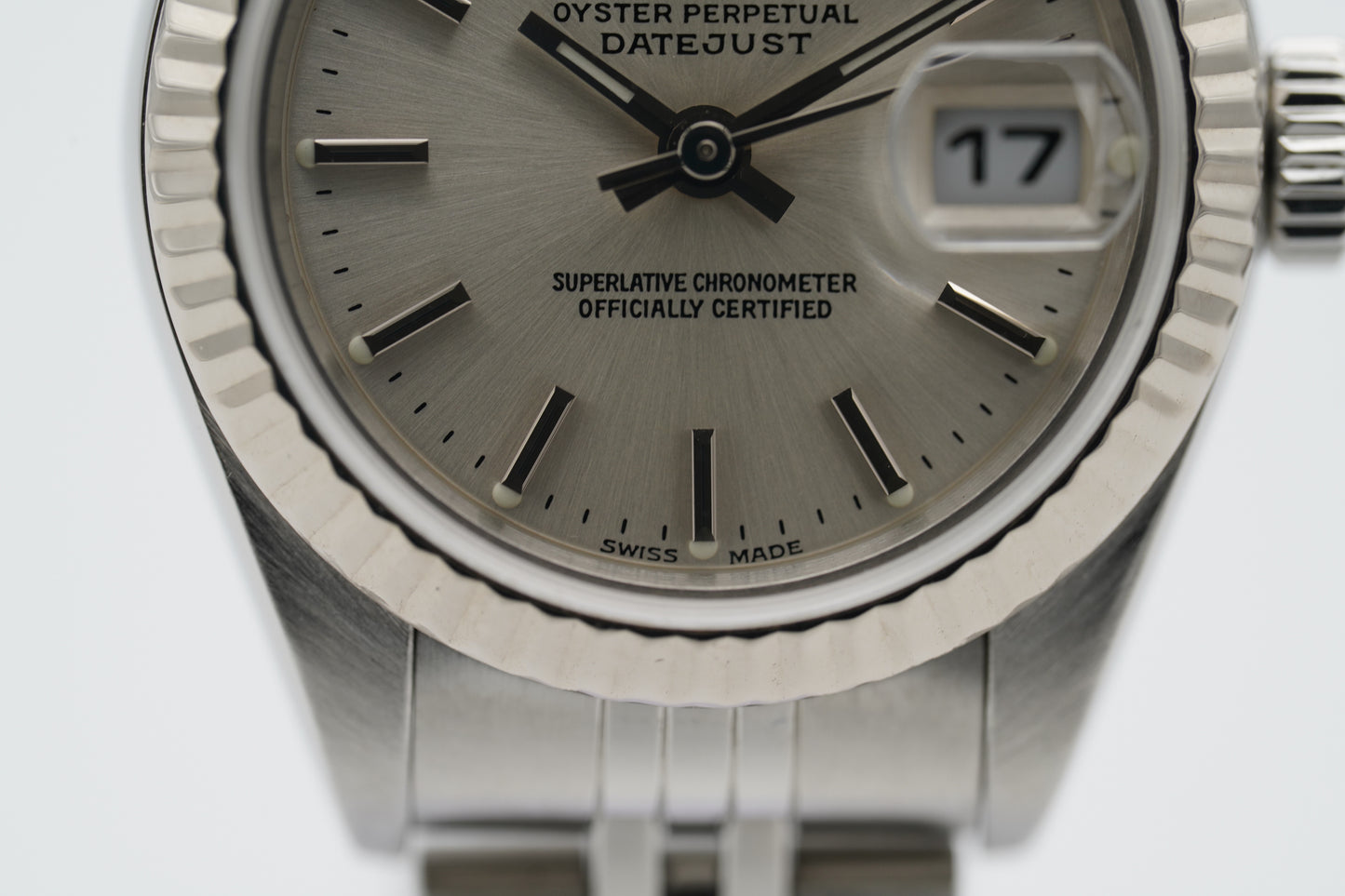 Rolex Lady-Datejust 79174 Silber Full-Set 2001 (LC100)