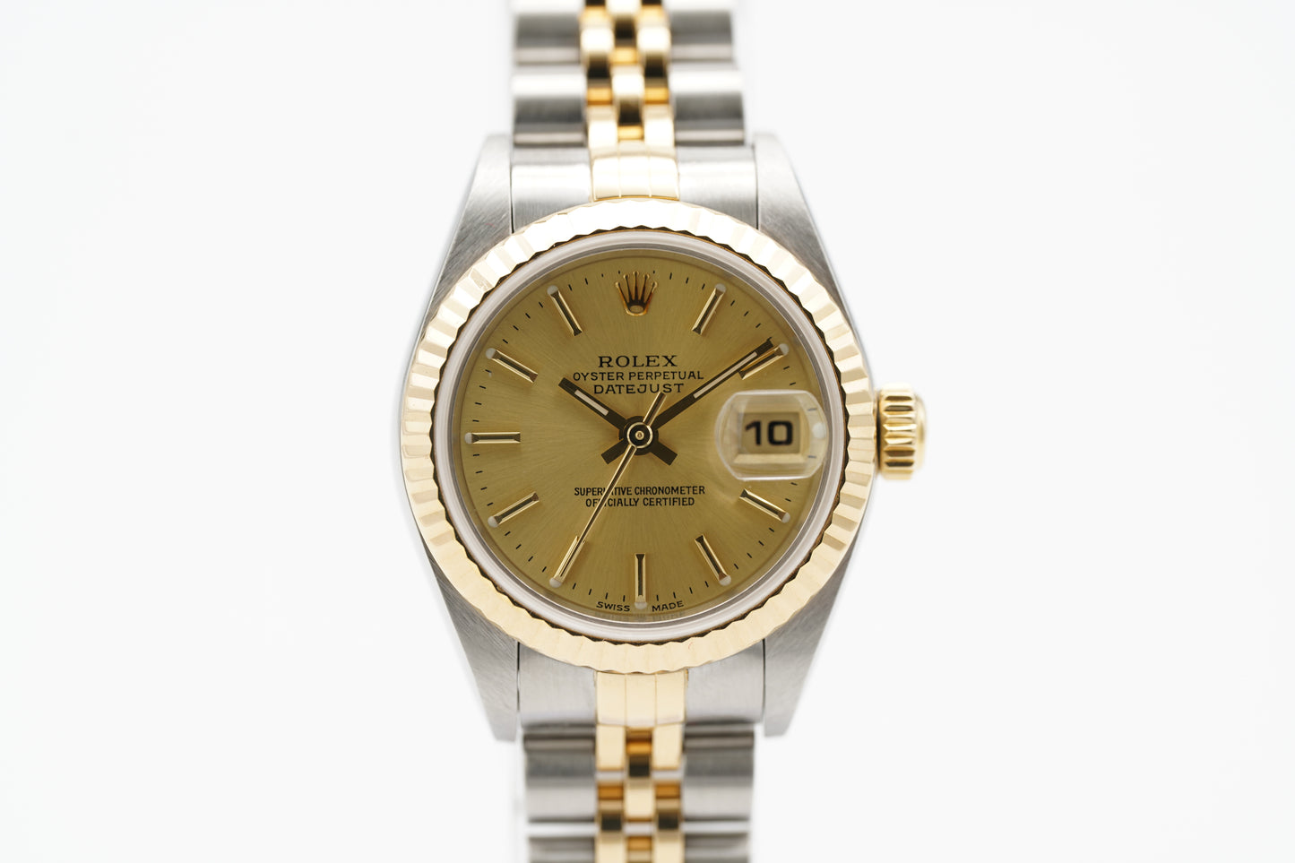 Rolex Lady-Datejust 79173 Gold Box/Papiere 2001 (LC888)