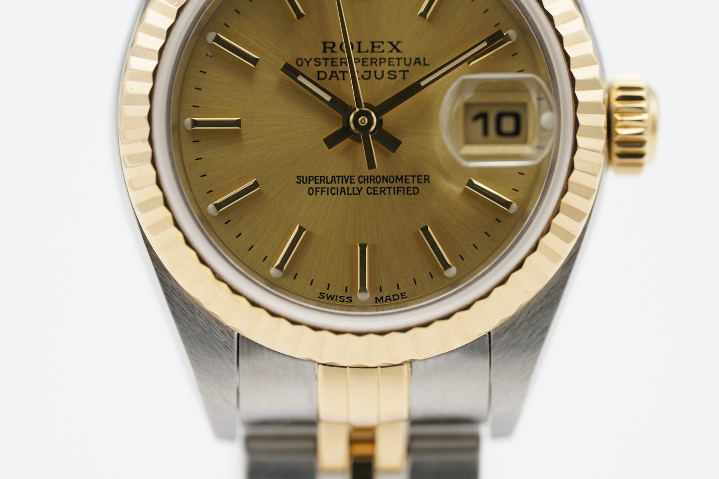Rolex Lady-Datejust 79173 Gold Box/Papiere 2001 (LC888)
