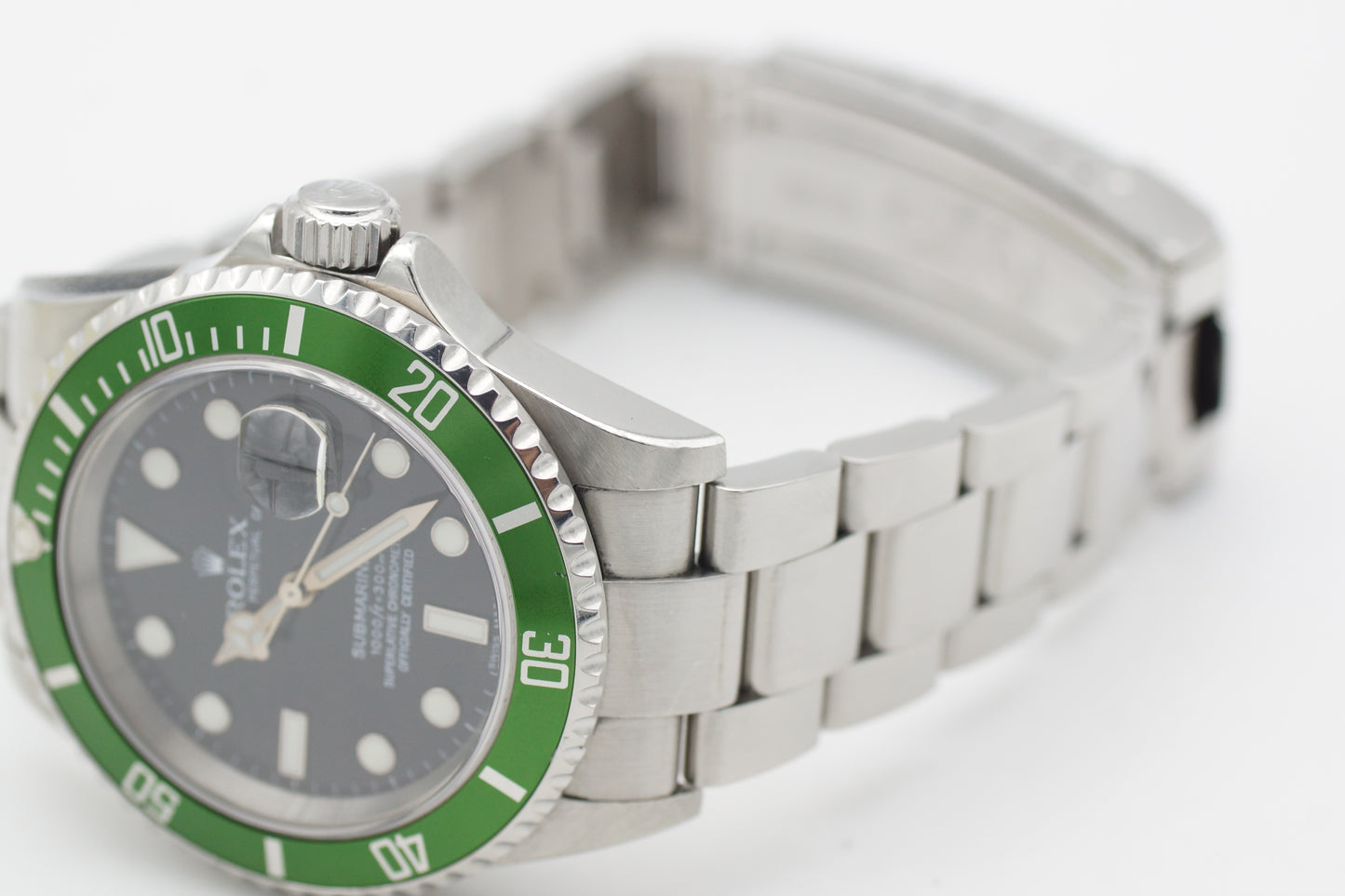 Rolex Submariner Date 16610LN Schwarz Full-Set 2006