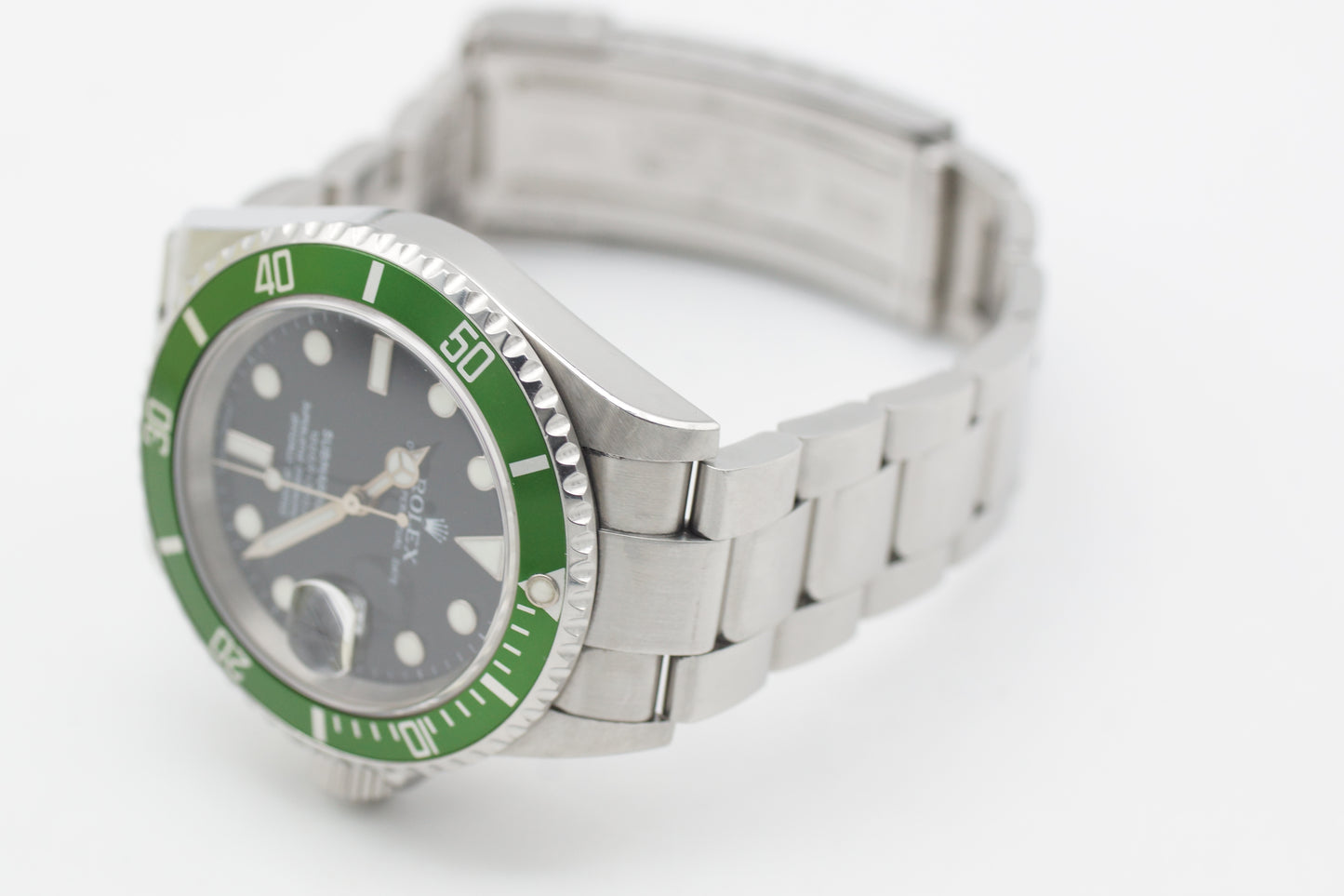 Rolex Submariner Date 16610LN Schwarz Full-Set 2006