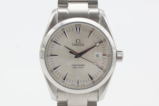 Omega Seamaster Aqua Terra 150 Silber 2518.30 2007