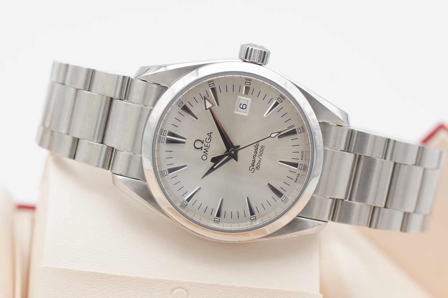 Omega Seamaster Aqua Terra 150 Silber 2518.30 2007