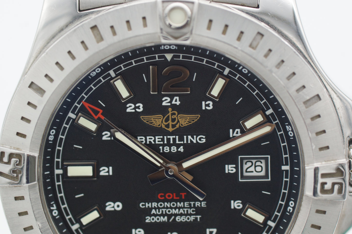 Breitling Colt Automatic 44 Schwarz A17388 Full-Set 2014