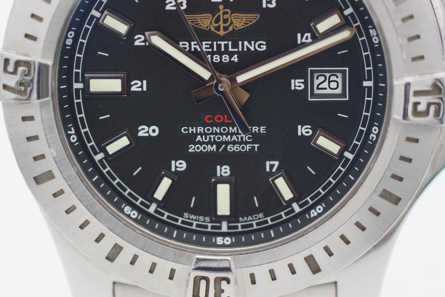 Breitling Colt Automatic 44 Schwarz A17388 Full-Set 2014