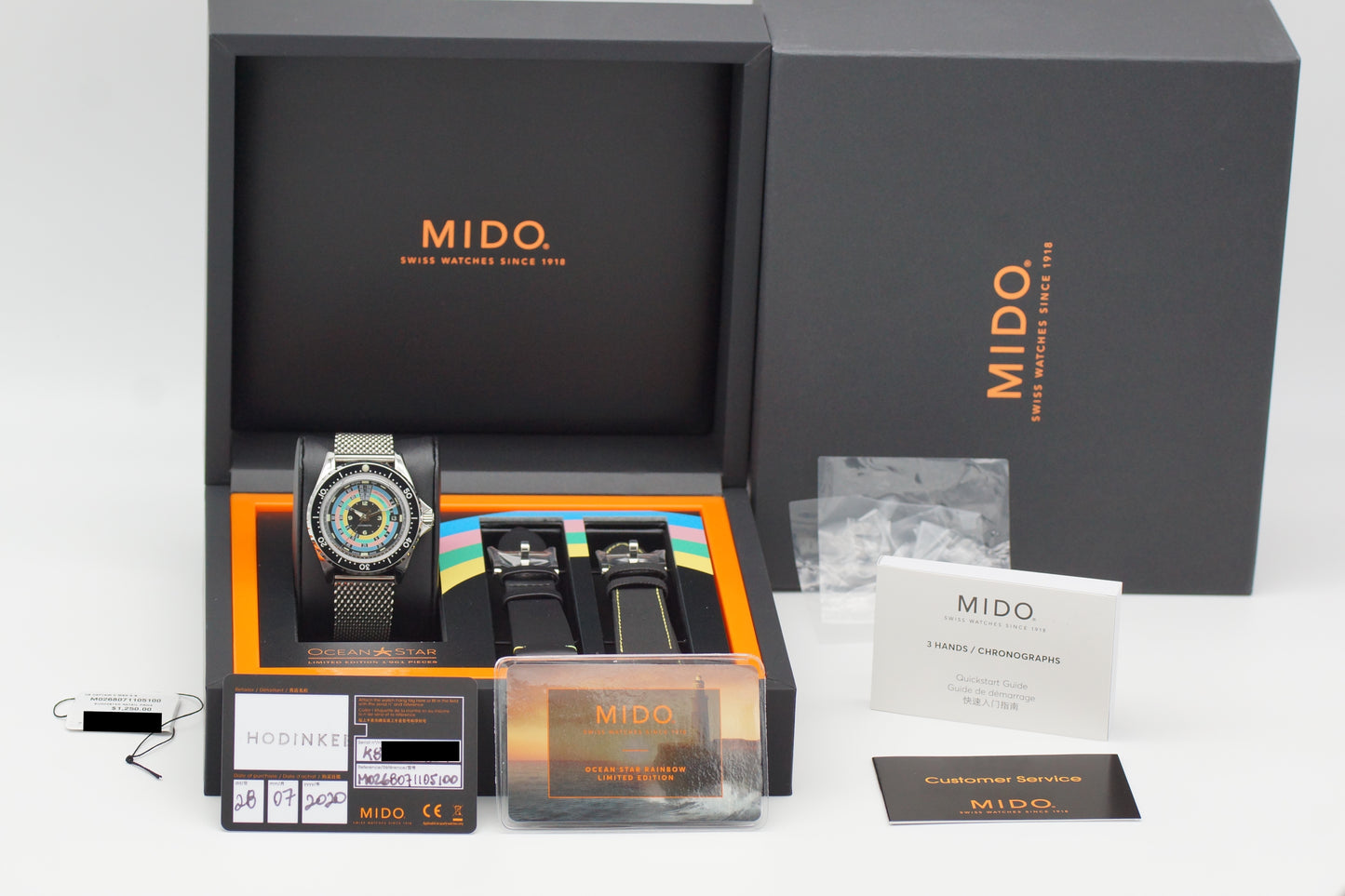 Mido Ocean Star 'Hodinkee' M0268071105100 Full-Set 2020