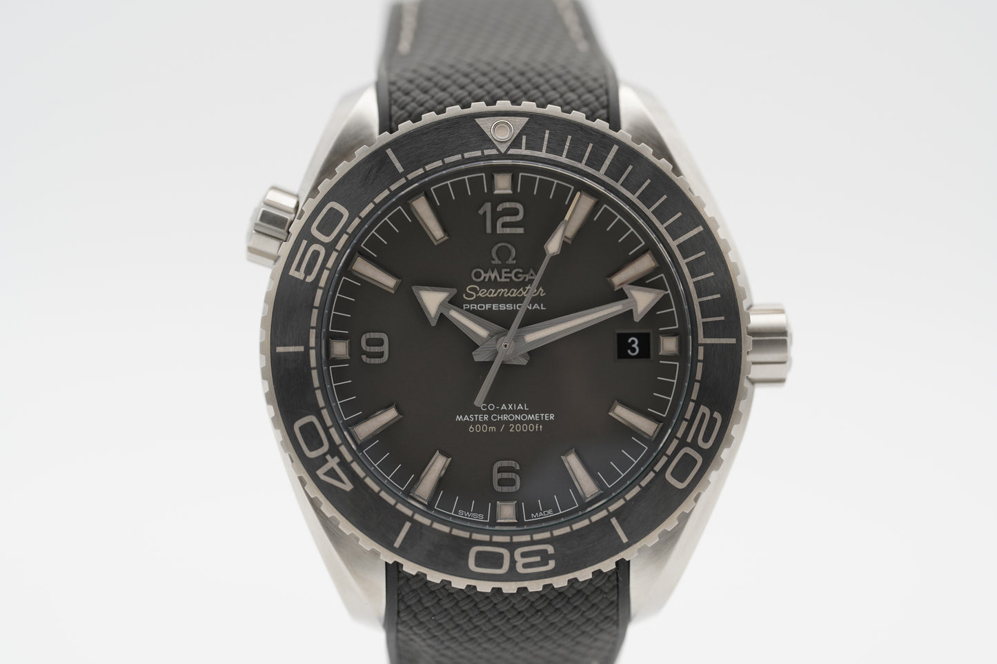 Omega Seamaster Planet Ocean Grau 215.32.44.21.01.002 Full-Set 2026 NEU