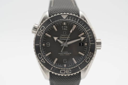 Omega Seamaster Planet Ocean Grau 215.32.44.21.01.002 Full-Set 2026 NEU