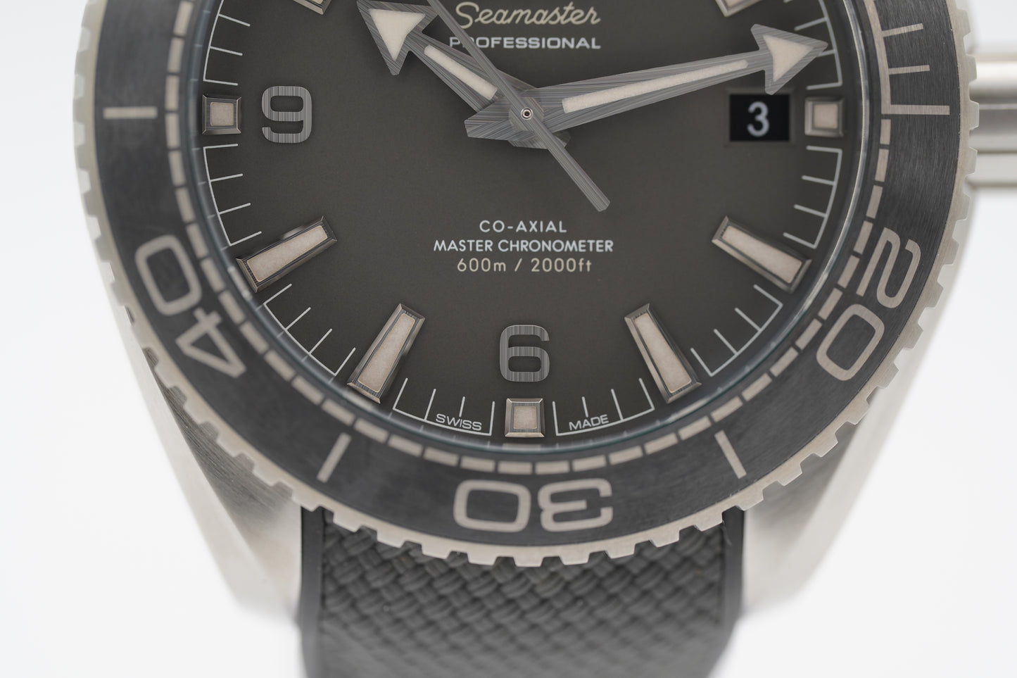 Omega Seamaster Planet Ocean Grau 215.32.44.21.01.002 Full-Set 2026 NEU