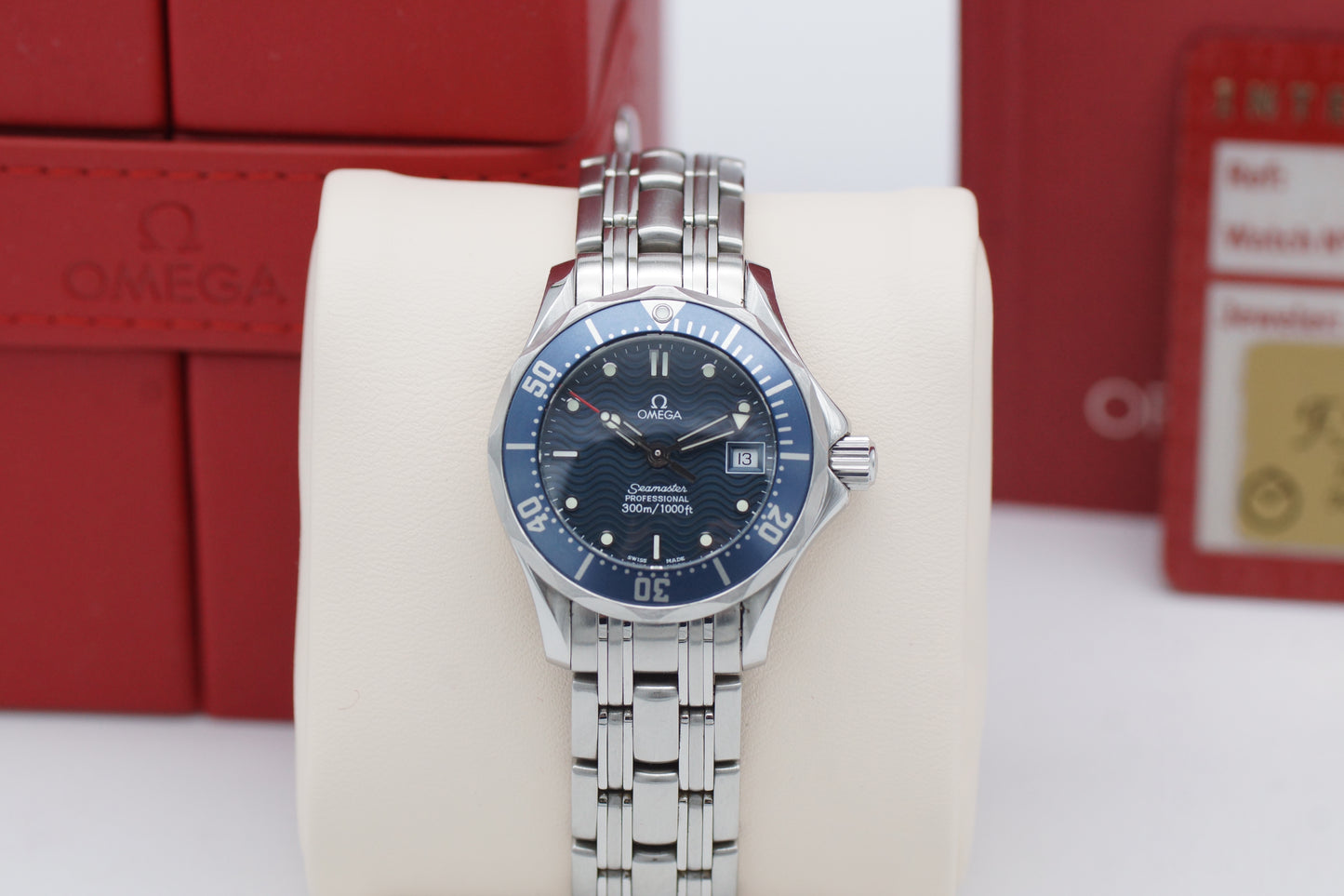 Omega Lady Seamaster Diver 300M 2583.80 Full-Set 2008