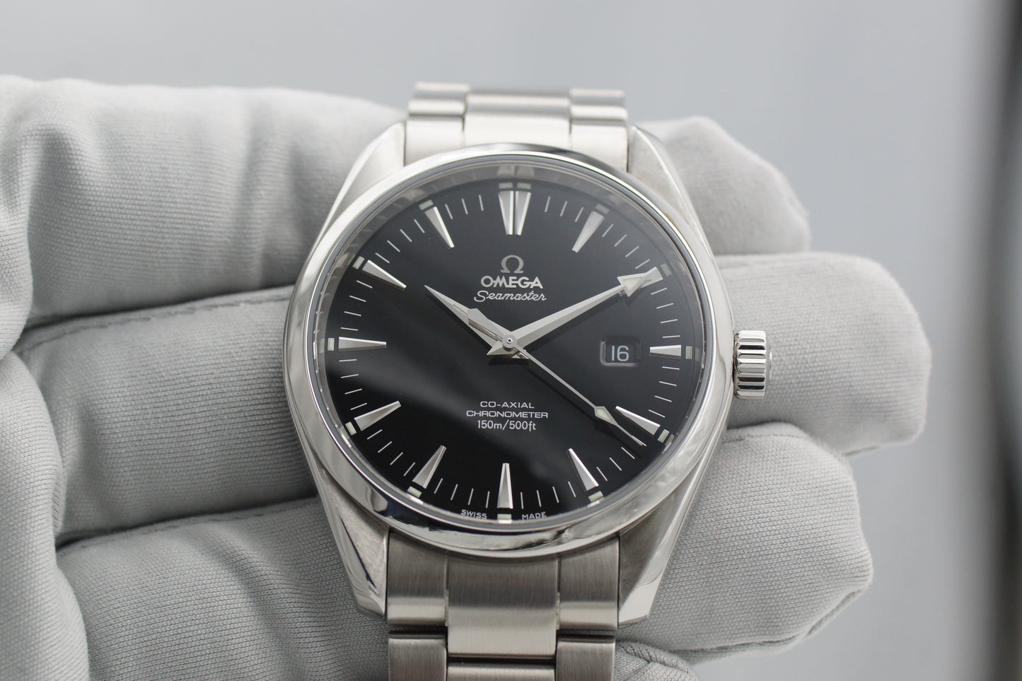 Omega Seamaster Aqua Terra 2802.50.37 Full-Set 2002