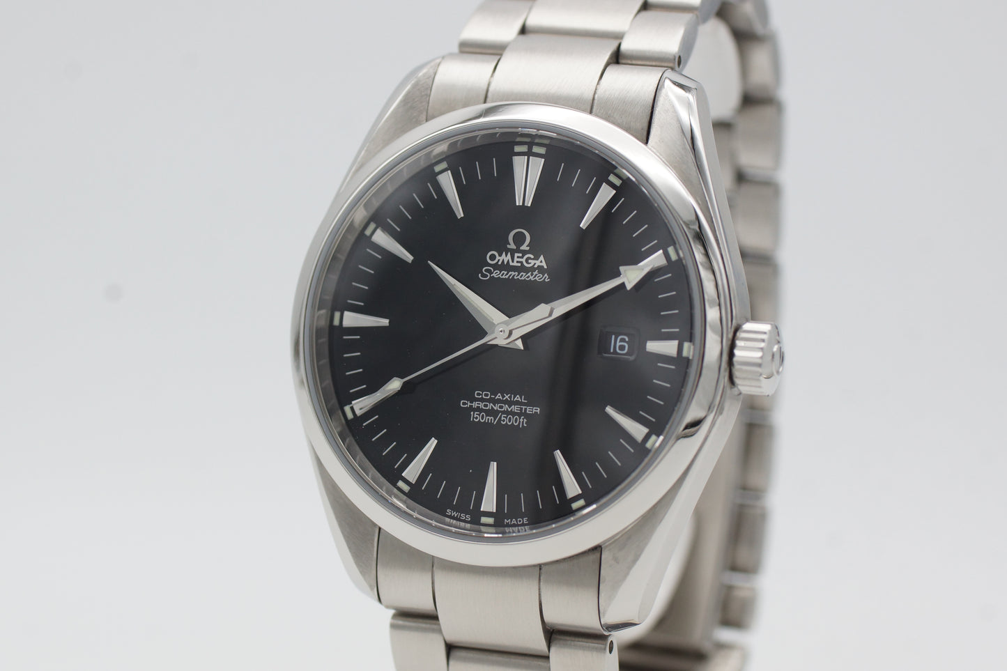 Omega Seamaster Aqua Terra 2802.50.37 Full-Set 2002