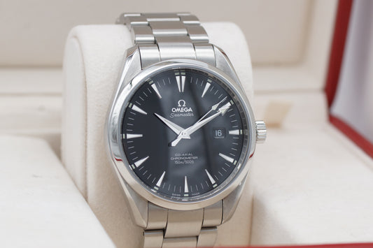 Omega Seamaster Aqua Terra 2802.50.37 Full-Set 2002