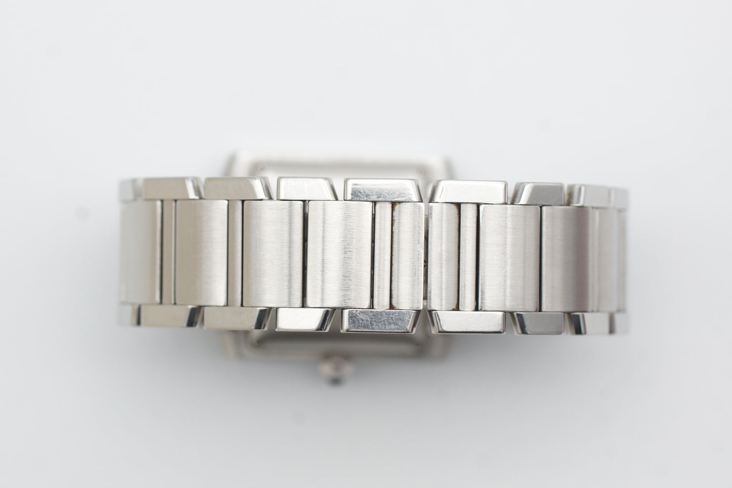 Cartier Tank Française W51002Q3 Weiß Full-Set 2005