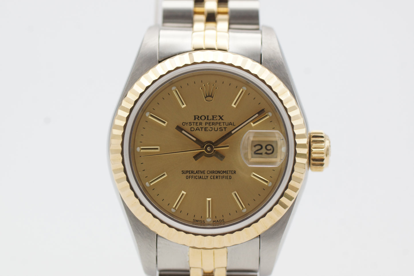 Rolex Lady-Datejust 26 Bicolor 69173 Full-Set 1986