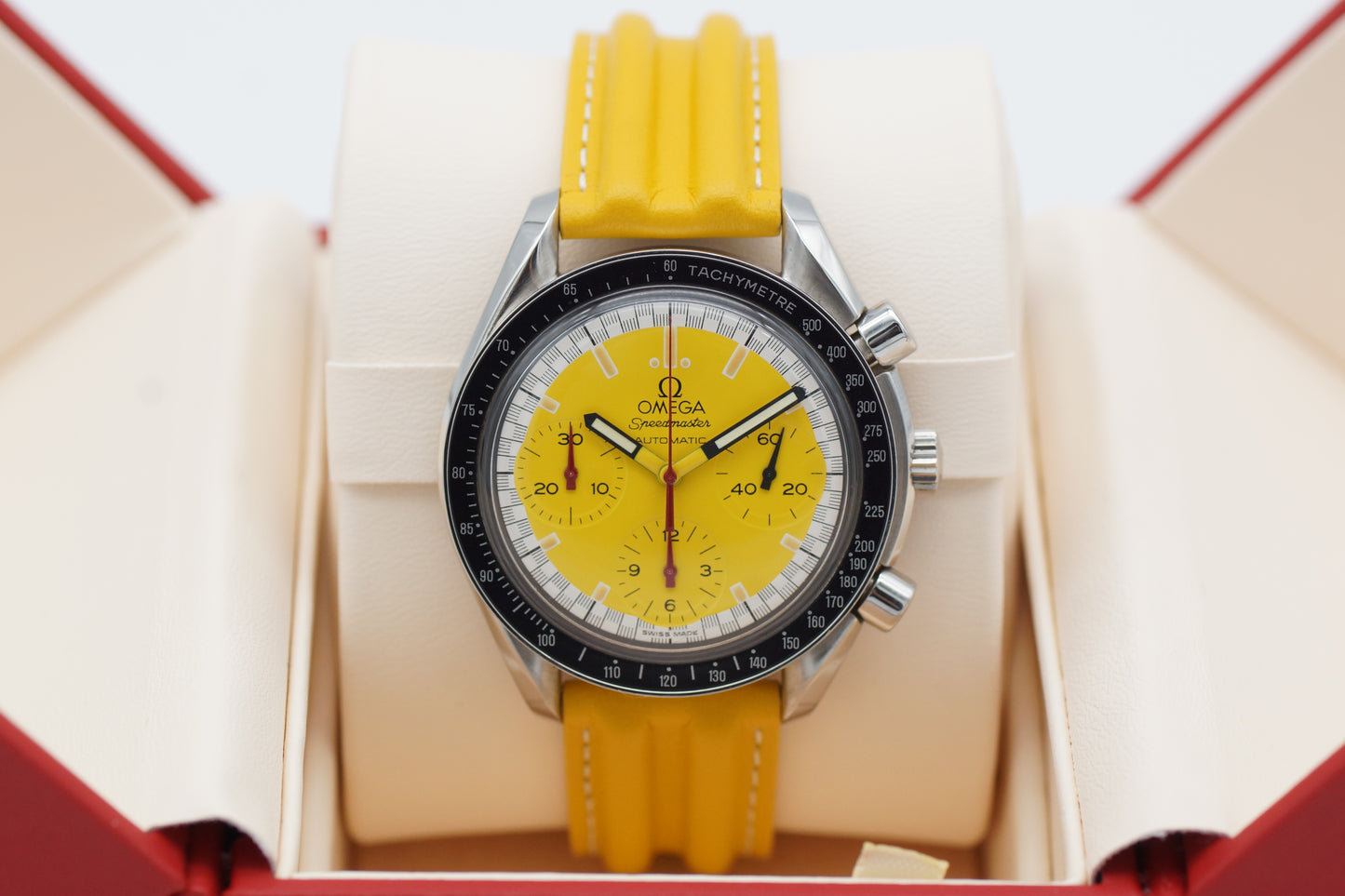 Omega Speedmaster Michael Schumacher 3510.12 Gelb 1995