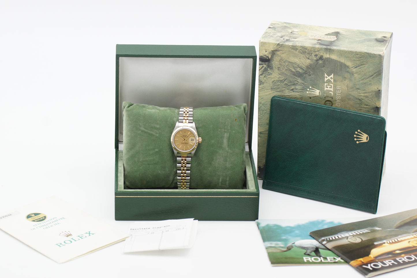Rolex Lady-Datejust 26 Bicolor 69173 Full-Set 1986