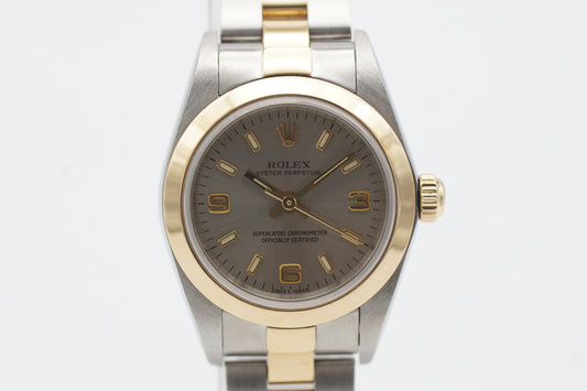 Rolex Datejust 31 Grau 76183 Full-Set 2001