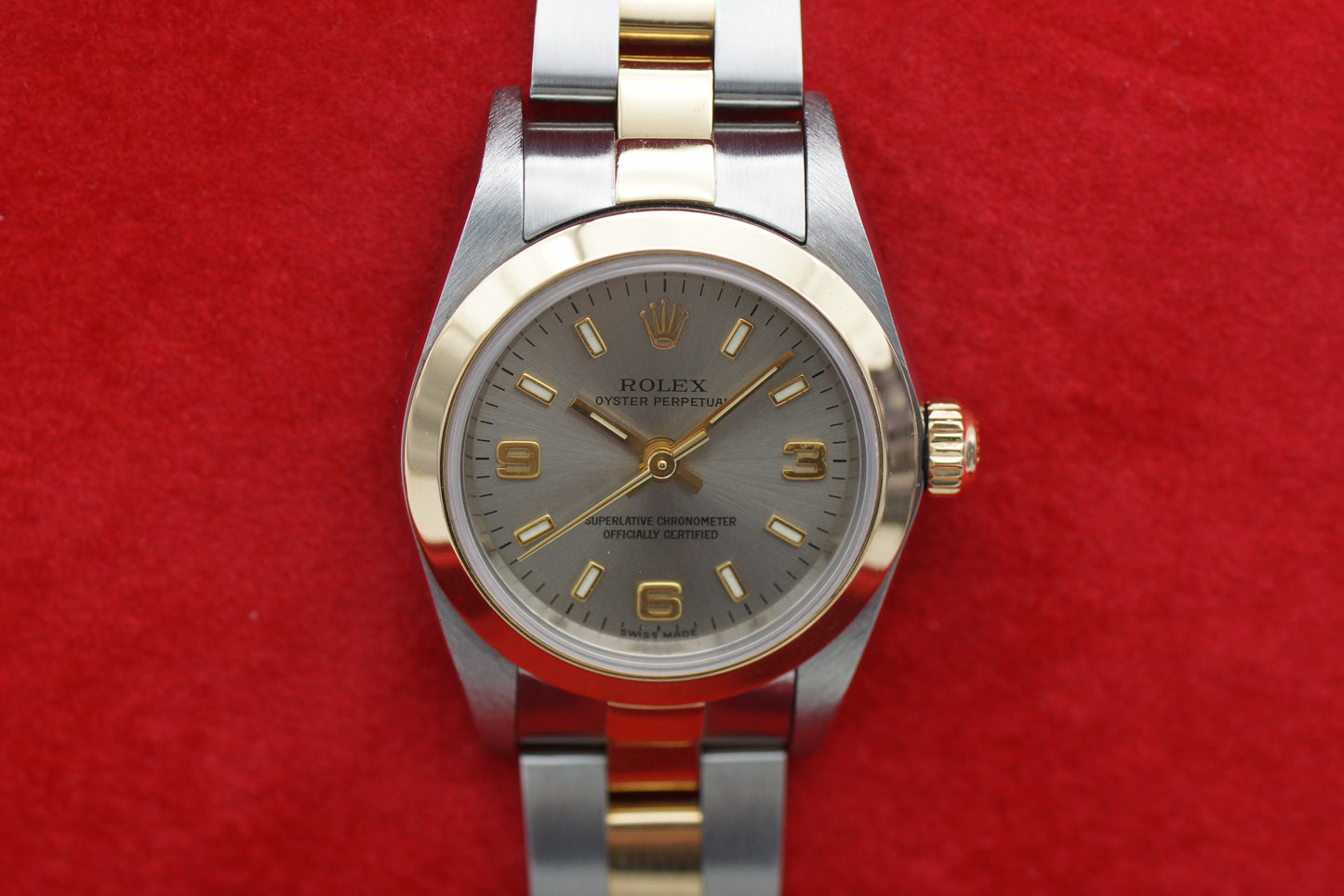 Rolex Datejust 31 Grau 76183 Full-Set 2001