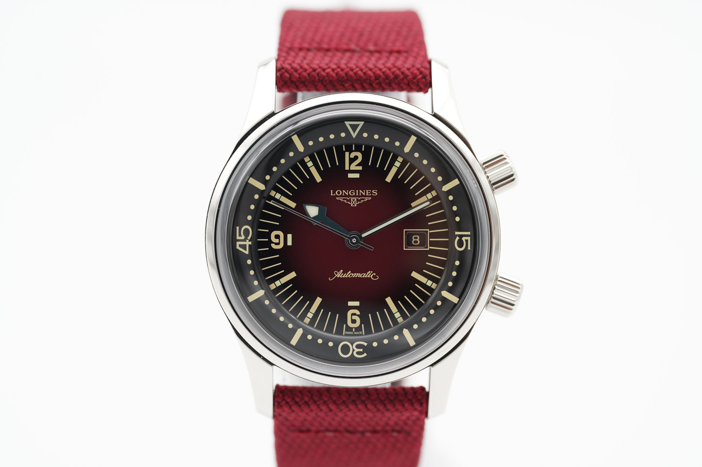 Longines Hydroconquest Red Dial Stainless Legend Full-Set 2026 NEU