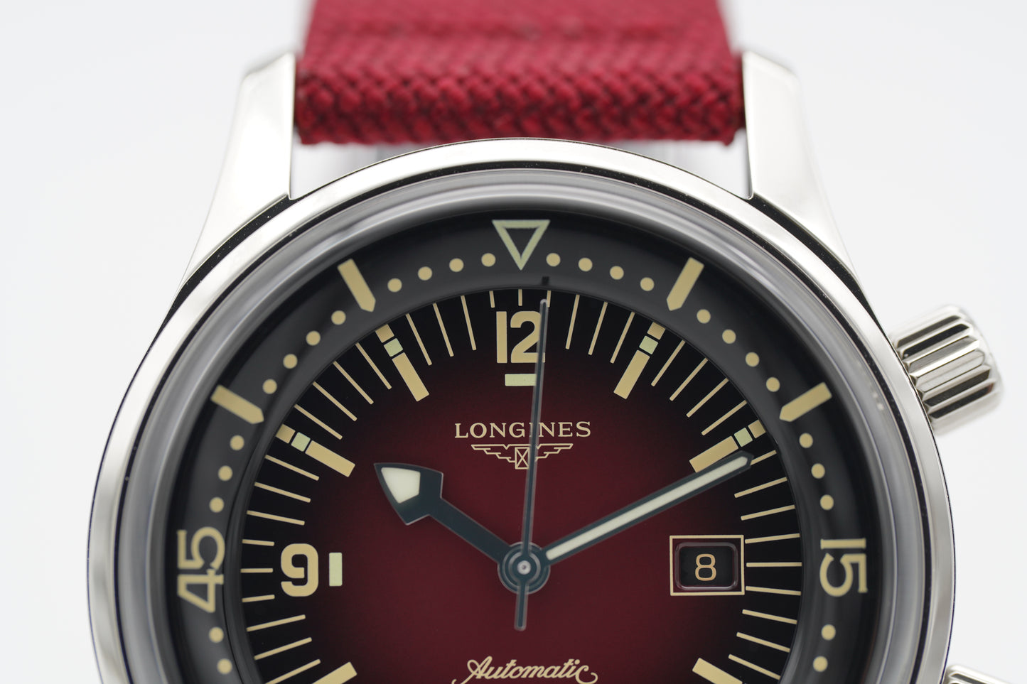 Longines Hydroconquest Red Dial Stainless Legend Full-Set 2026 NEU